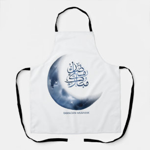 Ramadan Mubarak In Arabic calligraphy رمضان مبارك Apron