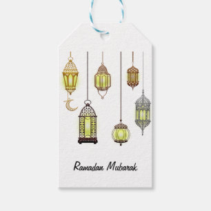 Ramadan Mubarak Muslim Fasting Ramadan Lanterns Gift Tags