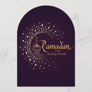 Ramadan MubaraK Personalised Holiday  Card