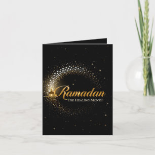 Ramadan MubaraK Personalized Holiday  Card