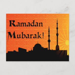 Ramadan Mubarak Postcard
