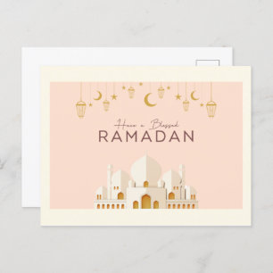 Ramadan Mubarak   Ramadan Kareem Holiday  Postcard
