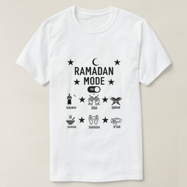 Ramadan Mubarak Shirt (Design Front)