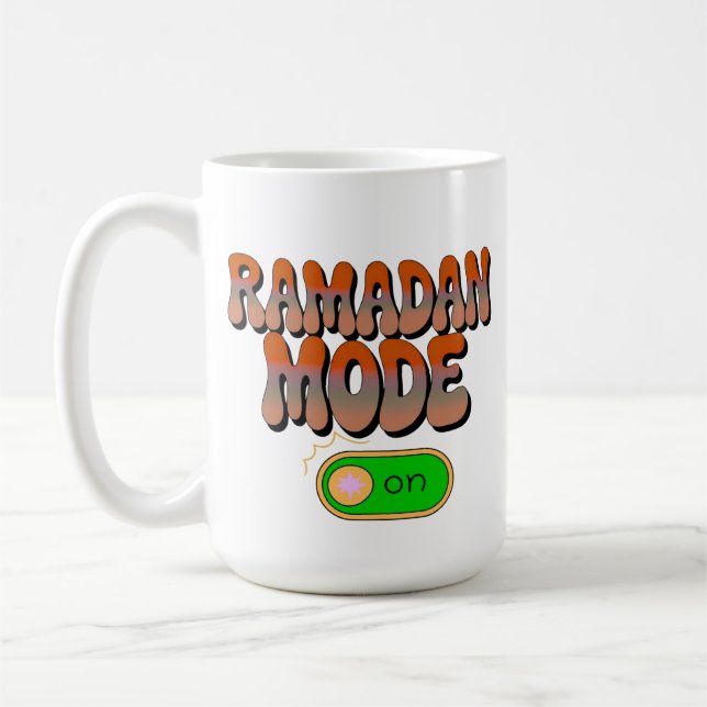 Ramadan Mubarak shirt, EID Mubarak tee. Coffee Mug (Left)