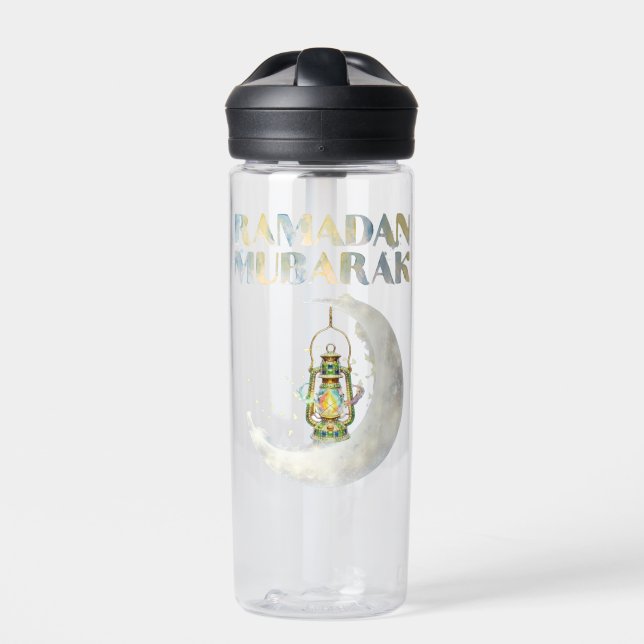Ramadan Mubarak Water Bottle (Front)