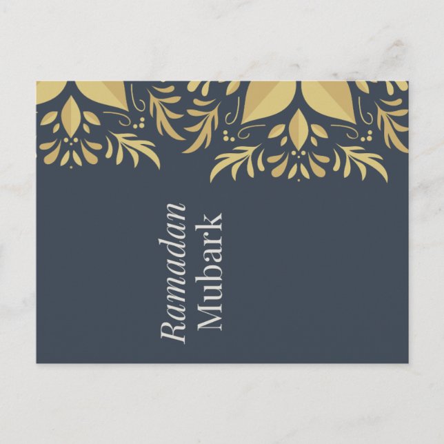 Ramadan mubark postcard (Front)