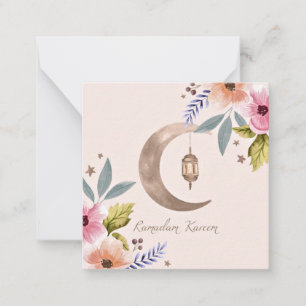 Ramadan note card