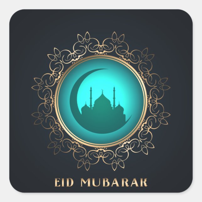 Ramadan Square Sticker (Front)