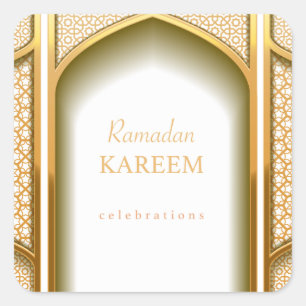 Ramadan Square Sticker