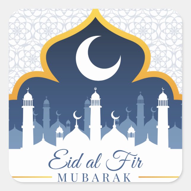 Ramadan Square Sticker (Front)