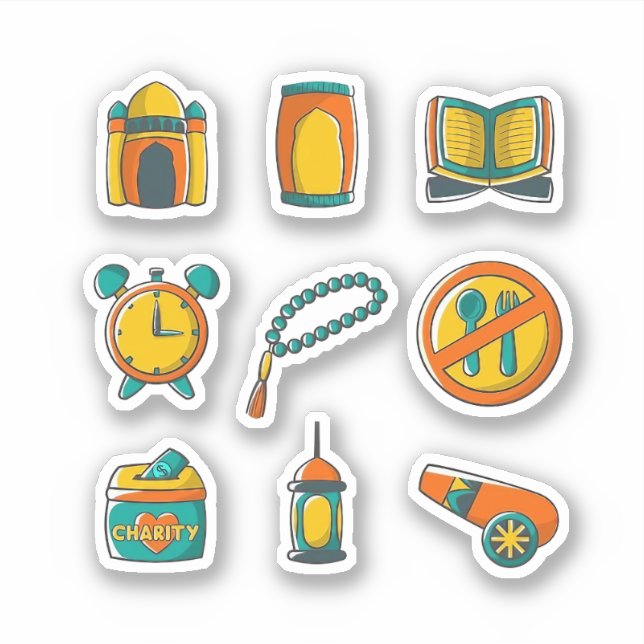 RAMADAN STICKERS (Front)