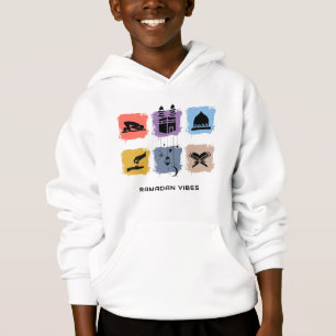 Ramadan Vibes Hoodie for Kids   Customizable SVG