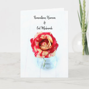 Ramadhan Kareem and Eid al Mubarak Card