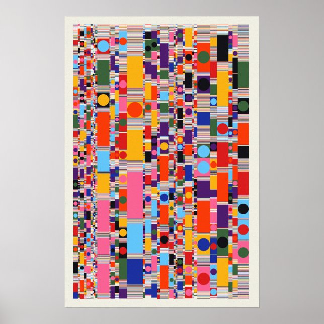 Ramanujan Numbers Pattern  Poster (Front)