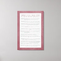 Rambam's 13 Principles of Jewish Faith Dusty Pink