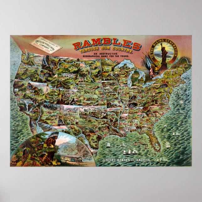 Rambles through our Country Poster (Front)