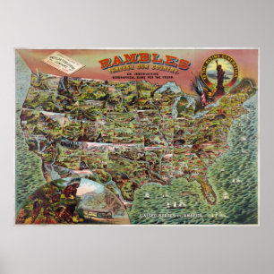 Rambles through our country poster