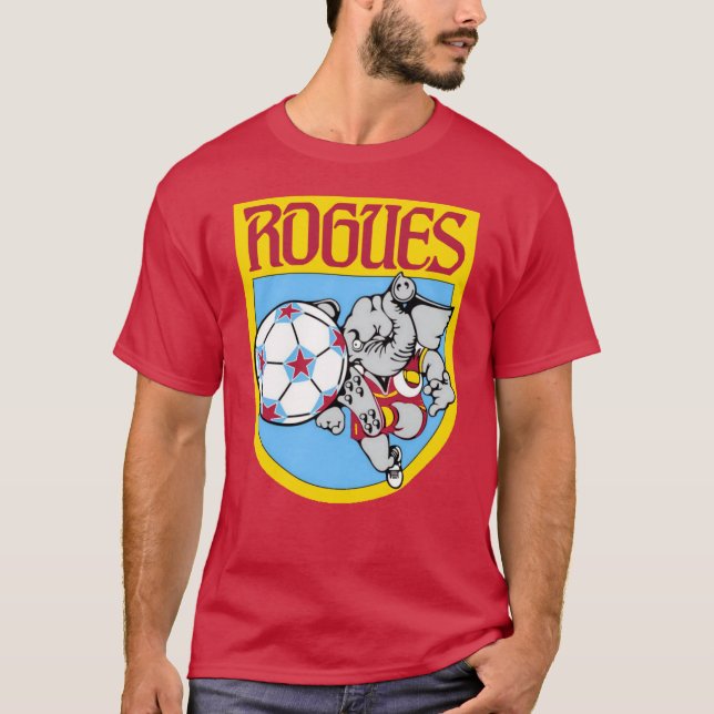 Ramblin' Rogues of Memphis Retro Soccer Shirt (Front)