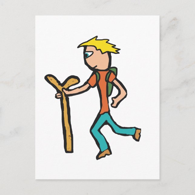Rambling, Hiking and Walking Postcard (Front)