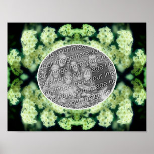 Rambling Wild White Roses Create Your Own Photo Poster