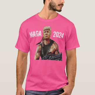 Rambo Trump 2024 Maga T-Shirt