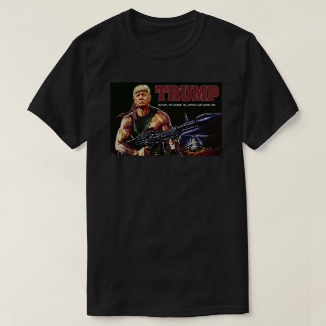 Rambo Trump T-Shirt Essential T-Shirt (Design Front)