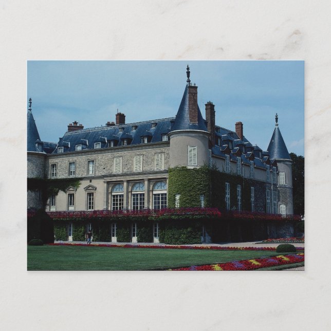 Rambouillet Chateau, Charles de Gaulle's favourite Postcard (Front)