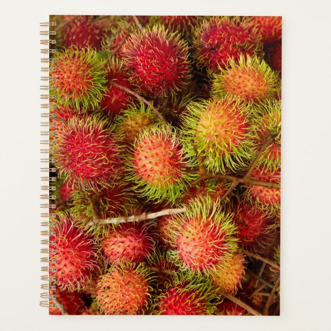 Rambutan Fruit at Can Duoc Market Planner (Front)