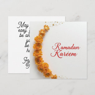 Ramdan Kareem Personalized Holiday  Card