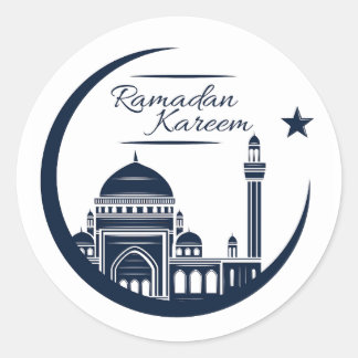 Ramdan Kareem Round sticker