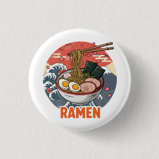 Ramen 3 Cm Round Badge