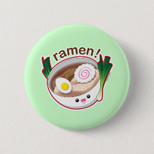 Ramen! 6 Cm Round Badge