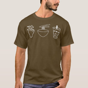 Ramen And Bubble Boba Tea T-Shirt