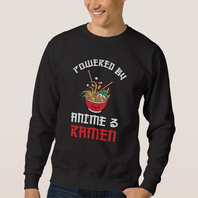 Ramen & Anime Lovers | Perfect Gift Sweatshirt (Front)