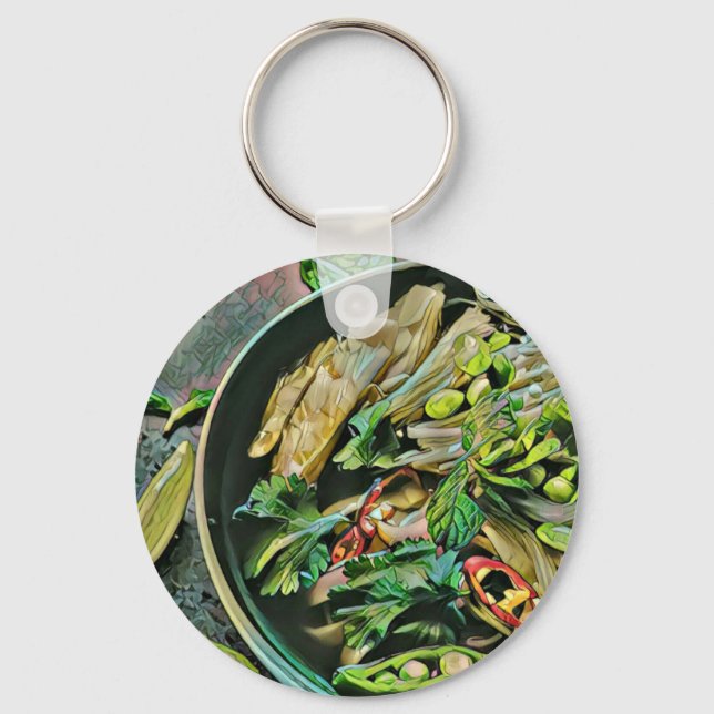 Ramen artwork key ring (Front)