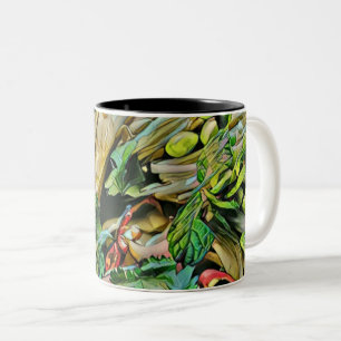 Ramen artwork Two-Tone coffee mug