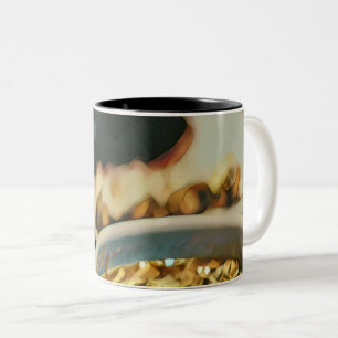 Ramen artwork Two-Tone coffee mug