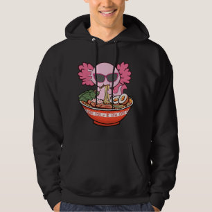 Ramen Axolotl Kawaii Anime Japanese Food Girls nag Hoodie