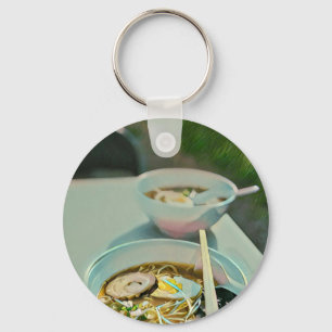 Ramen birthday gift key ring