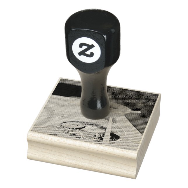 Ramen birthday gift rubber stamp (Stamp)