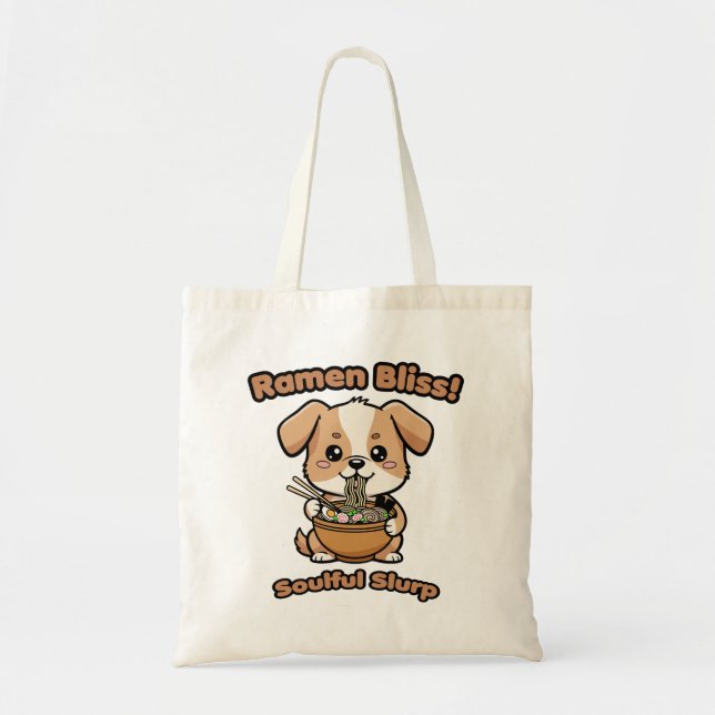 Ramen Bliss Tote Bag (Front)