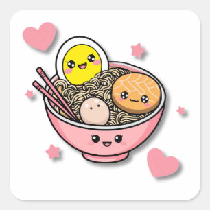 Ramen Bowl  Square Sticker
