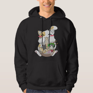 Ramen Cat Anime Kawaii Neko Ramen Bowl Hoodie