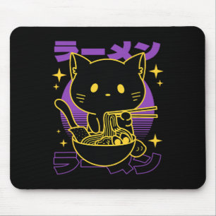 Ramen Cat Japanese Mouse Mat