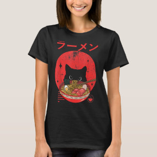 Ramen Cat Japanese T-Shirt