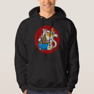 Ramen Cat Neko Anime Cat Lover Kawaii Japanese Gir Hoodie