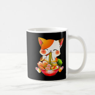 Ramen Cat Neko Anime Kawaii Japanese Food Gift Gir Coffee Mug