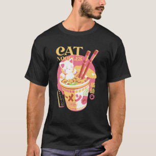 Ramen Cat T Kawaii Anime Tee Japanese