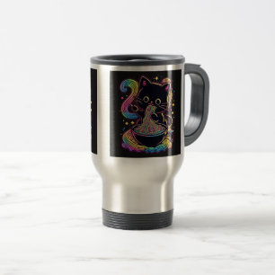 Ramen Cat Travel/Commuter Mug, 15 oz  Travel Mug