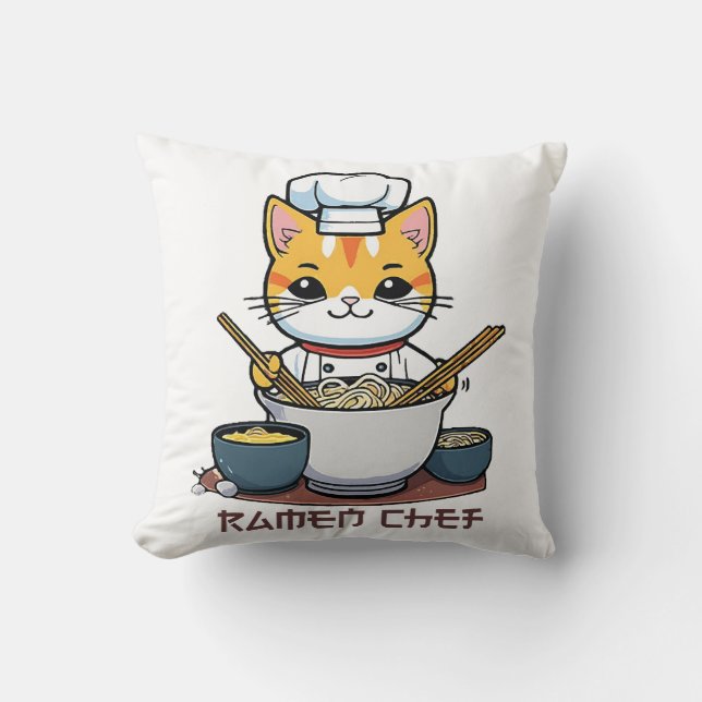 Ramen Chef Cushion (Front)